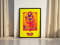 Enter the Dragon Retro Movie Canvas Poster - Canvasworkshop