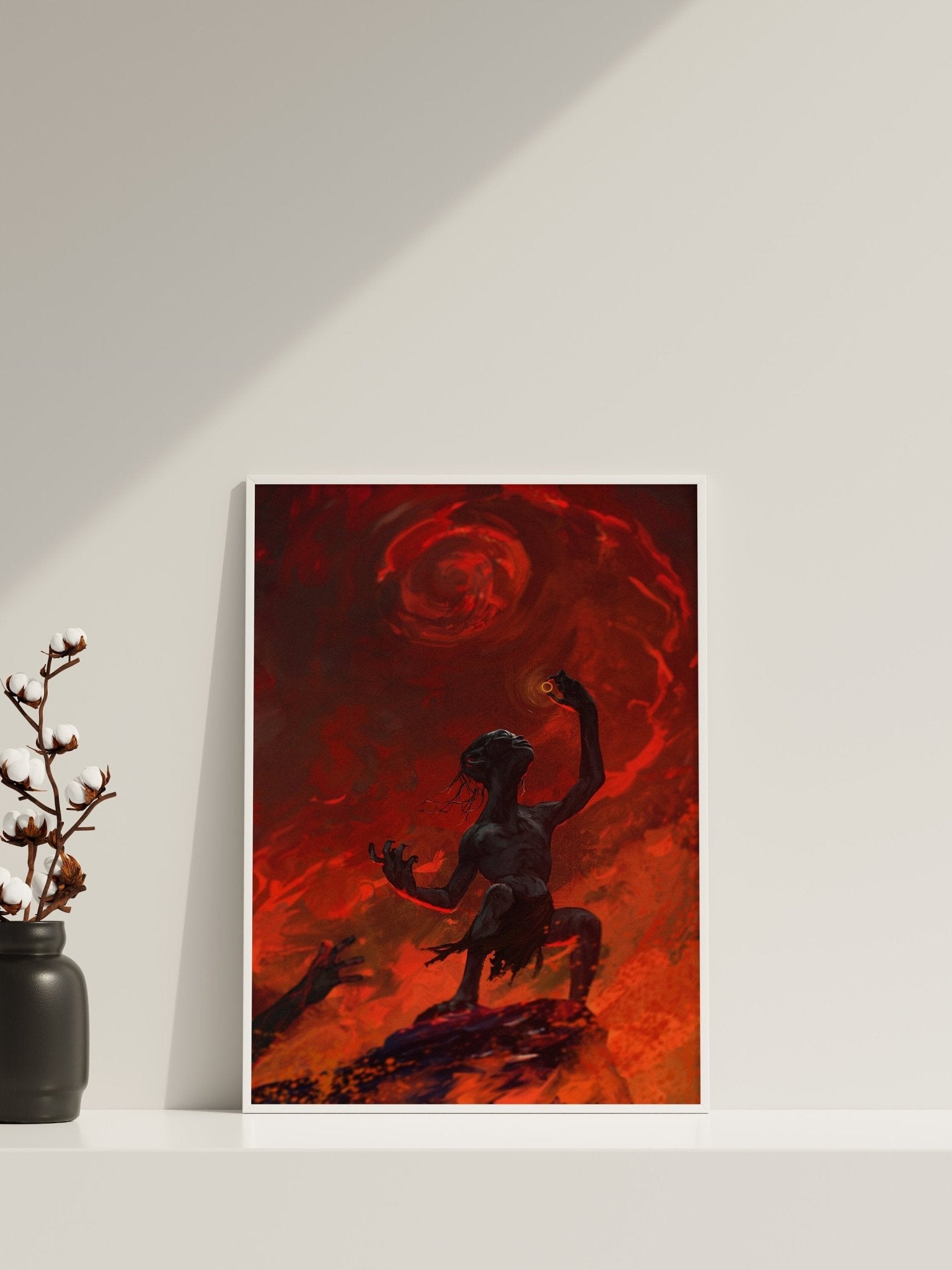 Evil Gollum Canvas Wall Art - Canvasworkshop