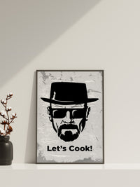 Let's Cook! Leinwandbild, Heisenberg Leinwandbild, Film Leinwand Poster, Heisenberg Poster