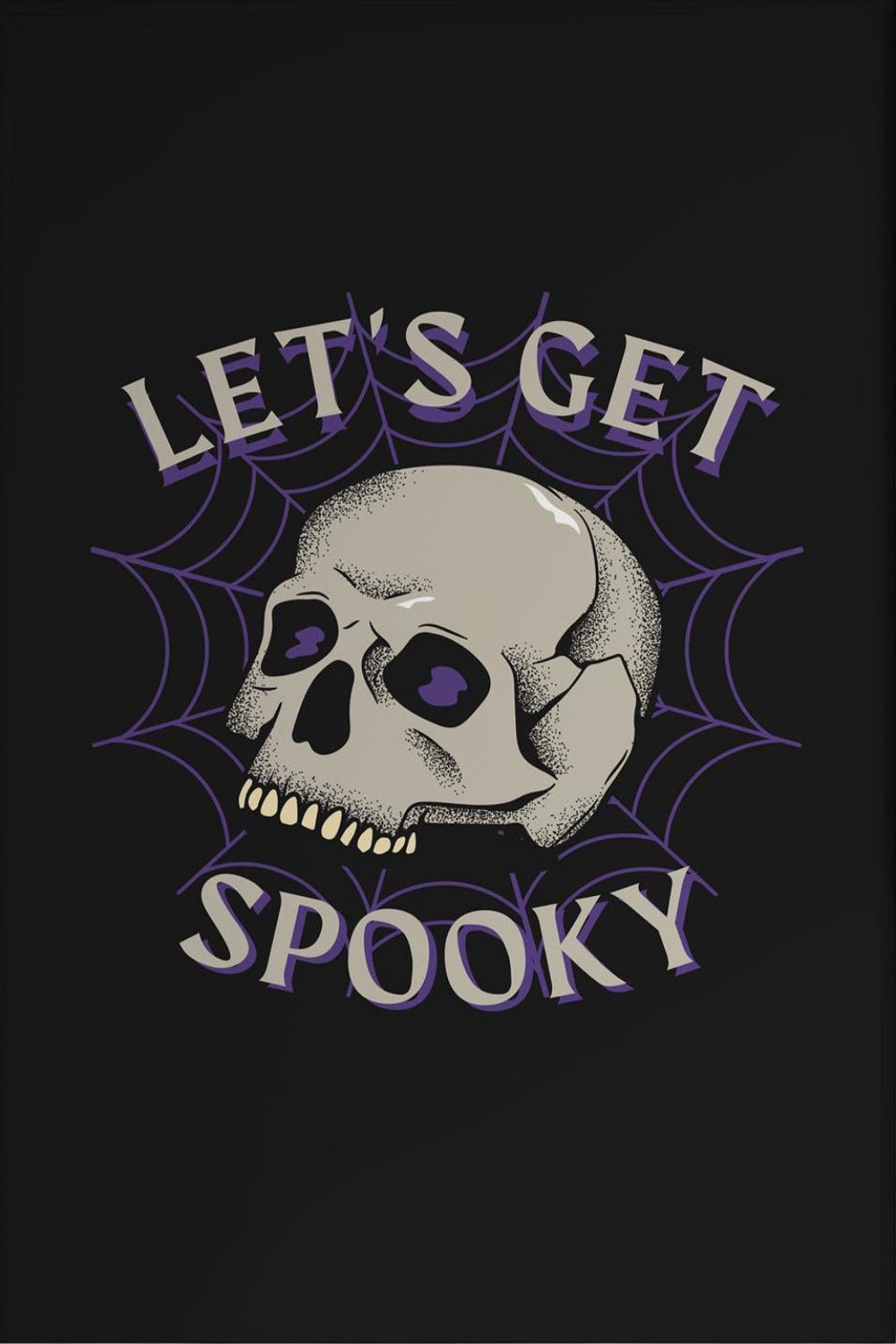 Let's Get Spooky Canvas Print