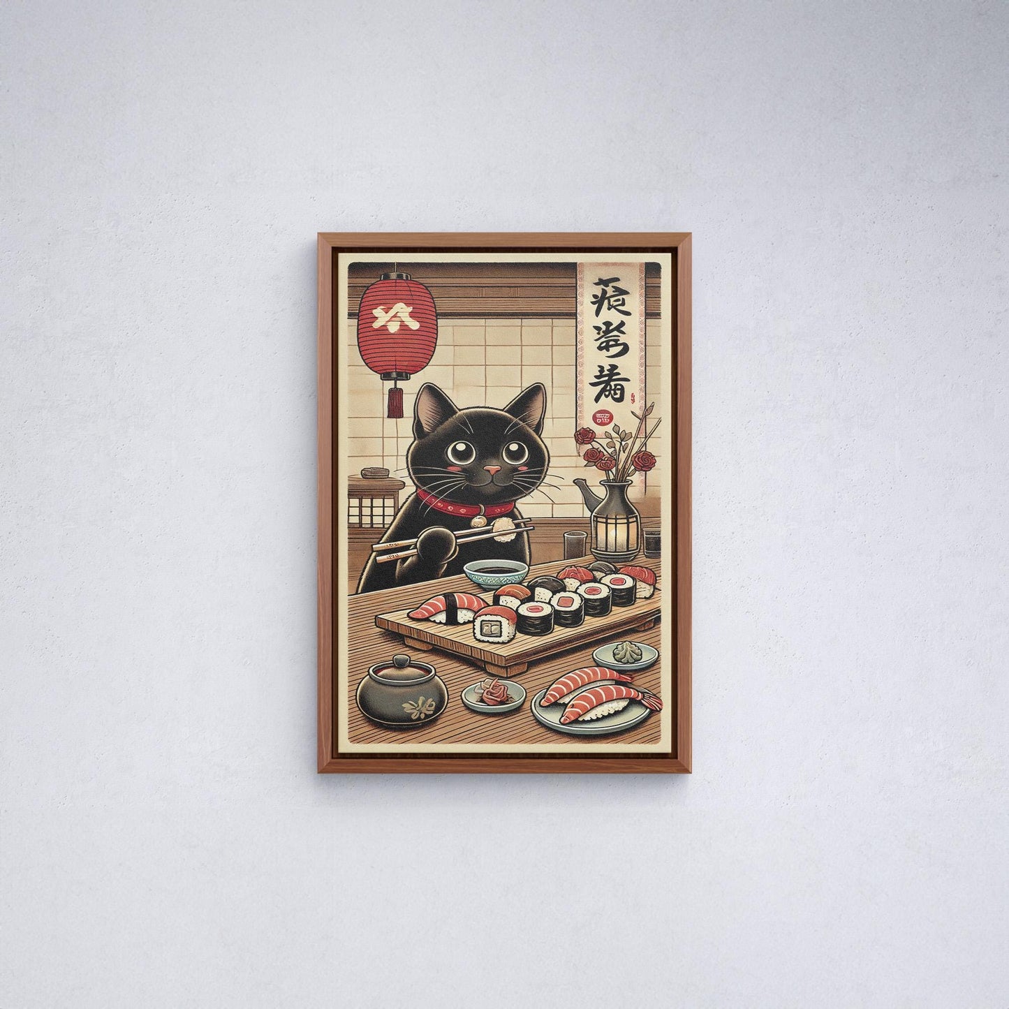 Bezaubernde & Humorvolle Japanische Katzen-Kunstdrucke – Von Ramen-essenden Felidae bis hin zu Ukiyo-e Meme Parodien