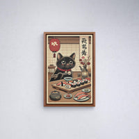 Bezaubernde & Humorvolle Japanische Katzen-Kunstdrucke – Von Ramen-essenden Felidae bis hin zu Ukiyo-e Meme Parodien