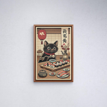 Bezaubernde & Humorvolle Japanische Katzen-Kunstdrucke – Von Ramen-essenden Felidae bis hin zu Ukiyo-e Meme Parodien