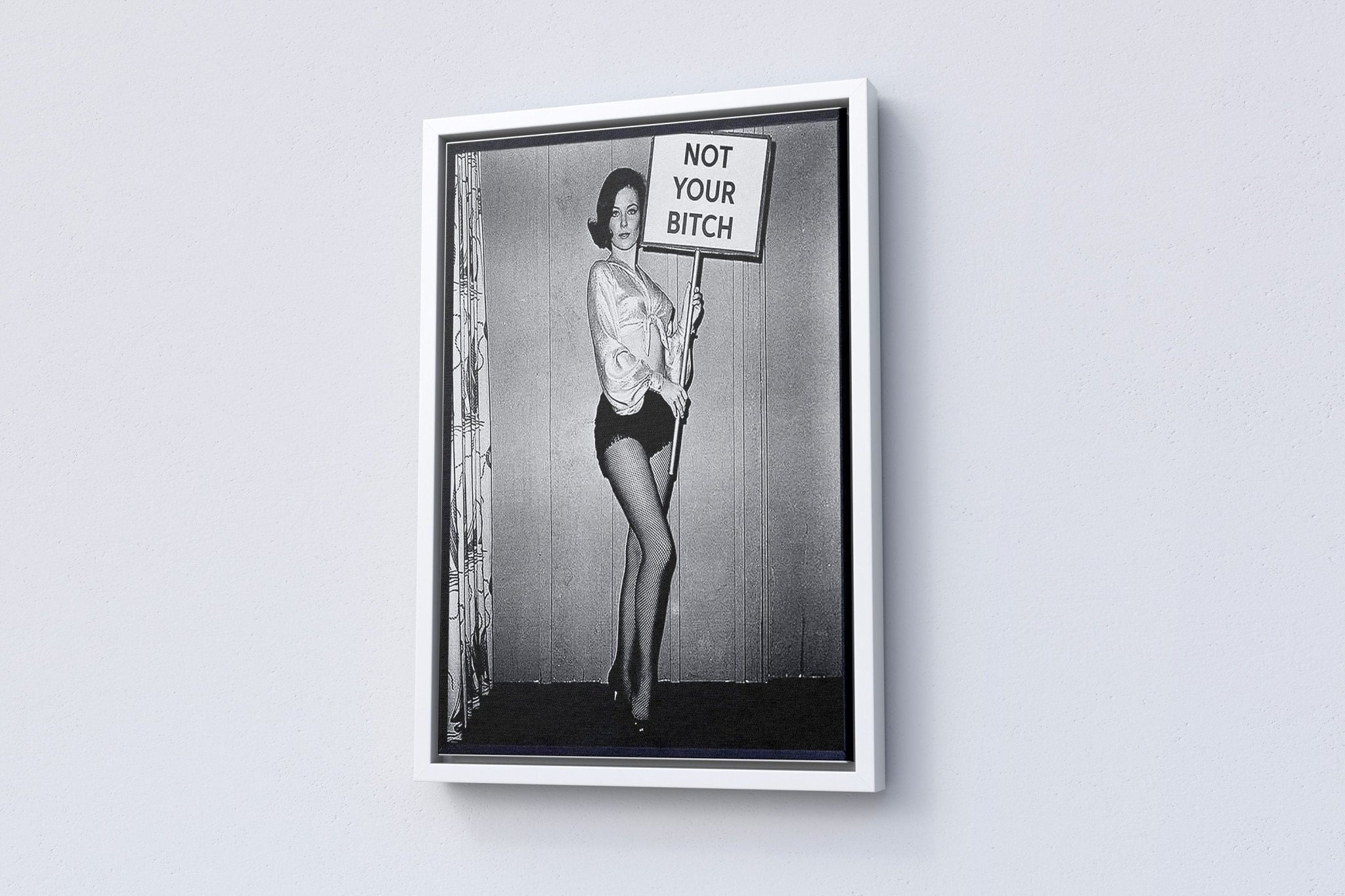Feminist Women Attitudes Canvas Wall Art - Canvasworkshop
