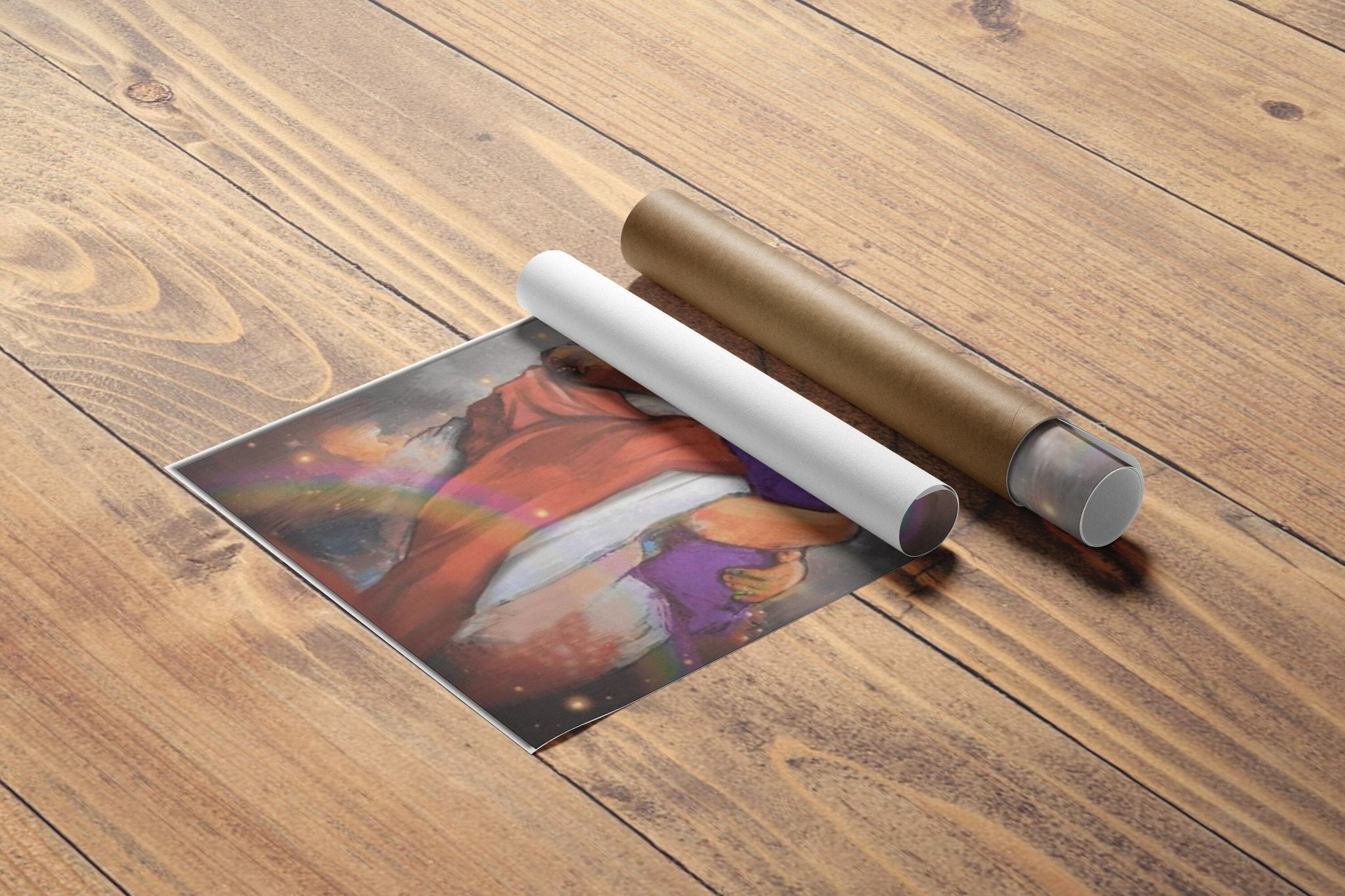 First Day in Heaven Canvas Poster - Canvasworkshop