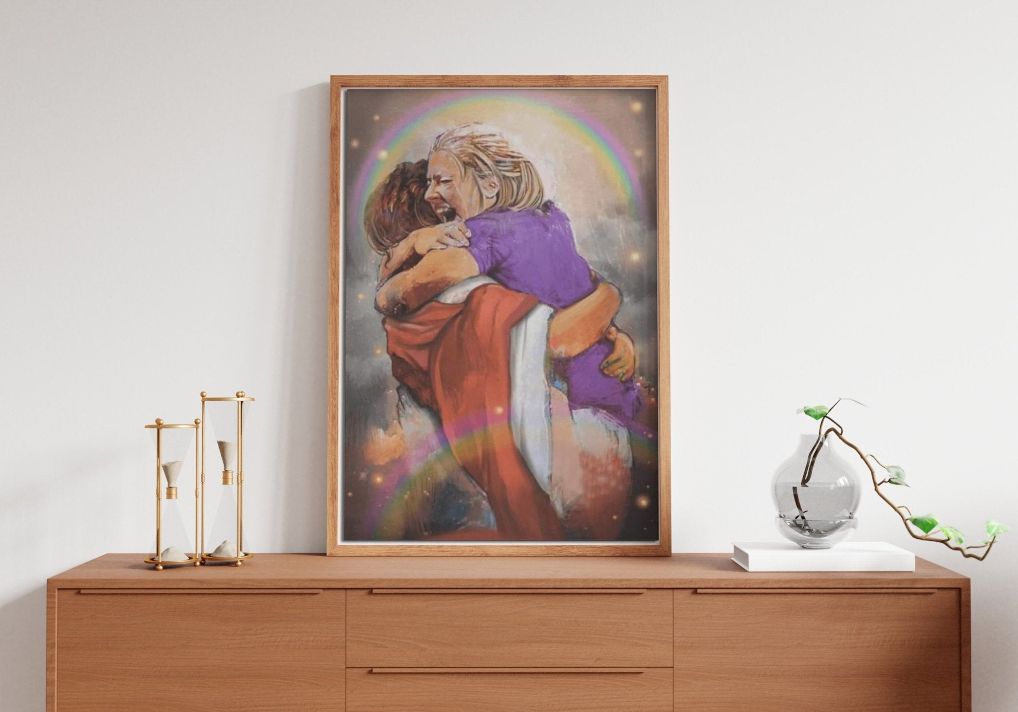 First Day in Heaven Canvas Poster - Canvasworkshop
