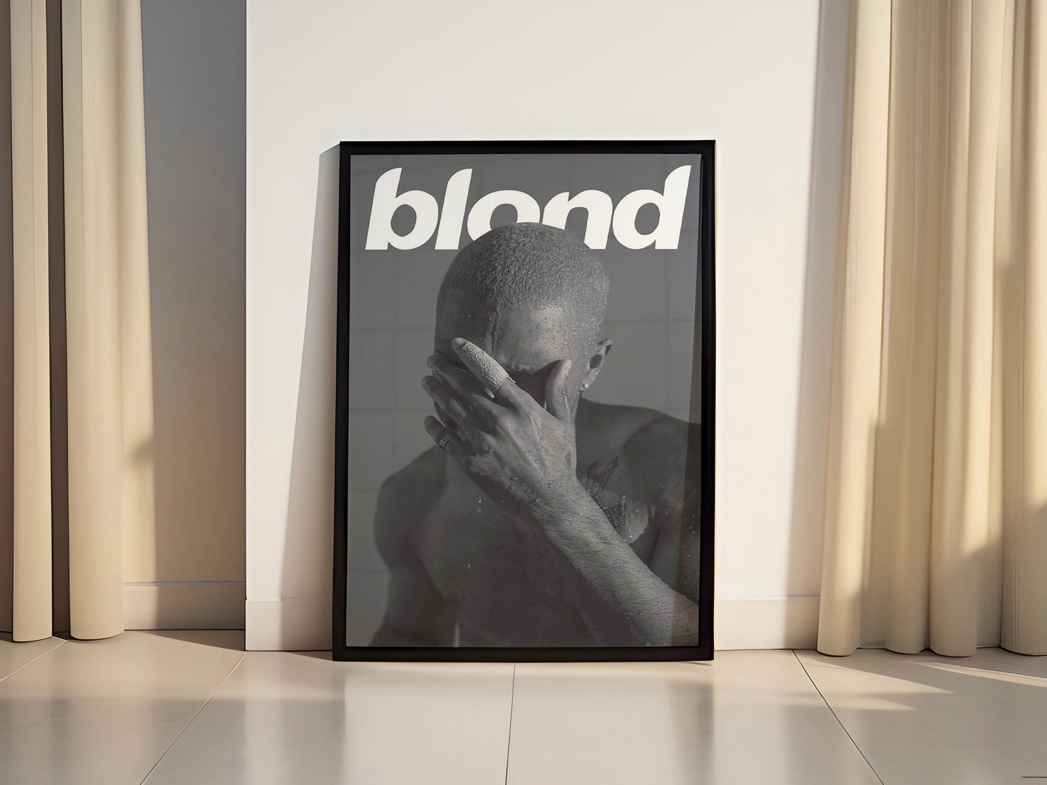 Frank Ocean Blonde Canvas Poster - Canvasworkshop