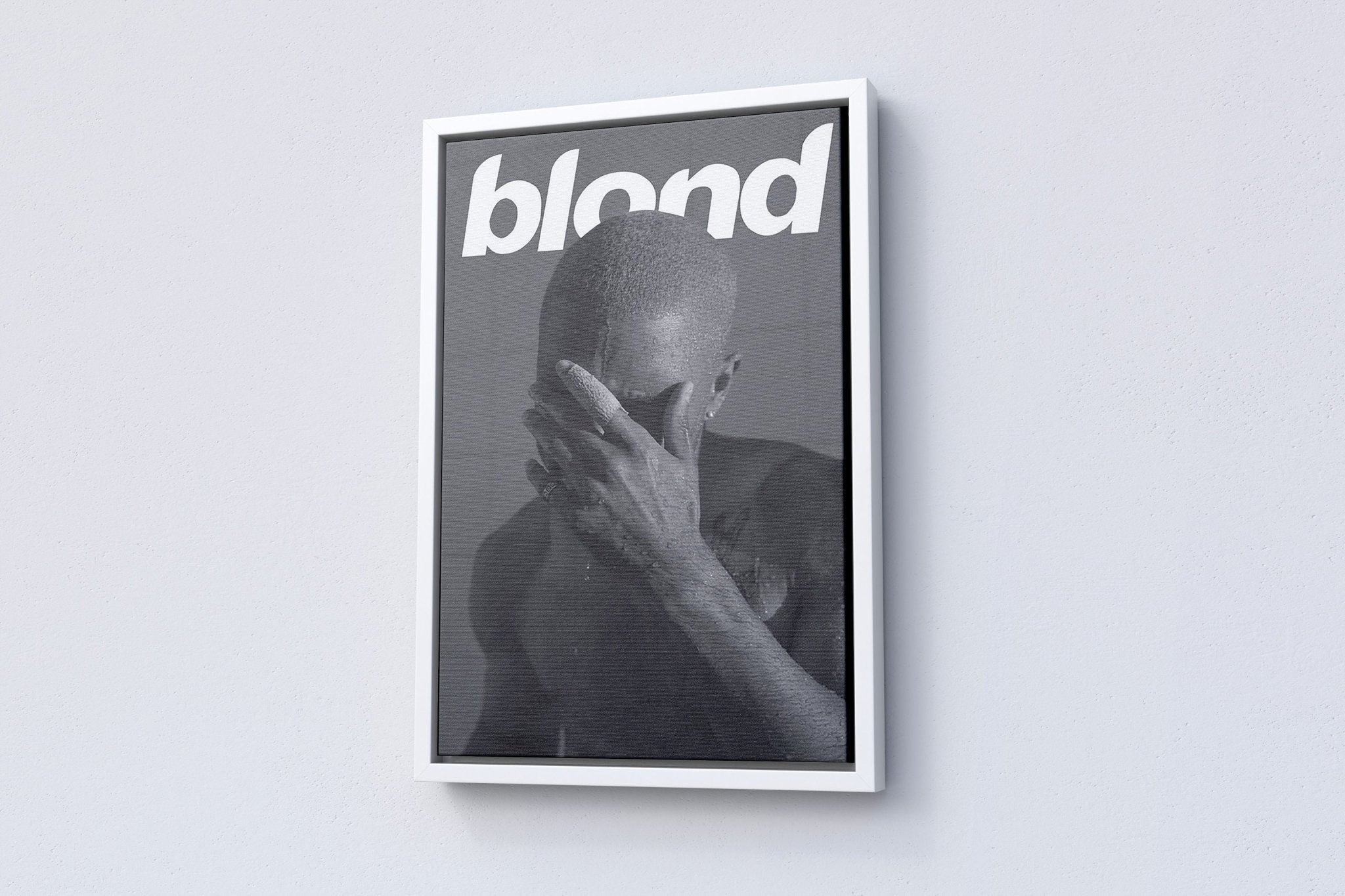 Frank Ocean Blonde Canvas Poster - Canvasworkshop