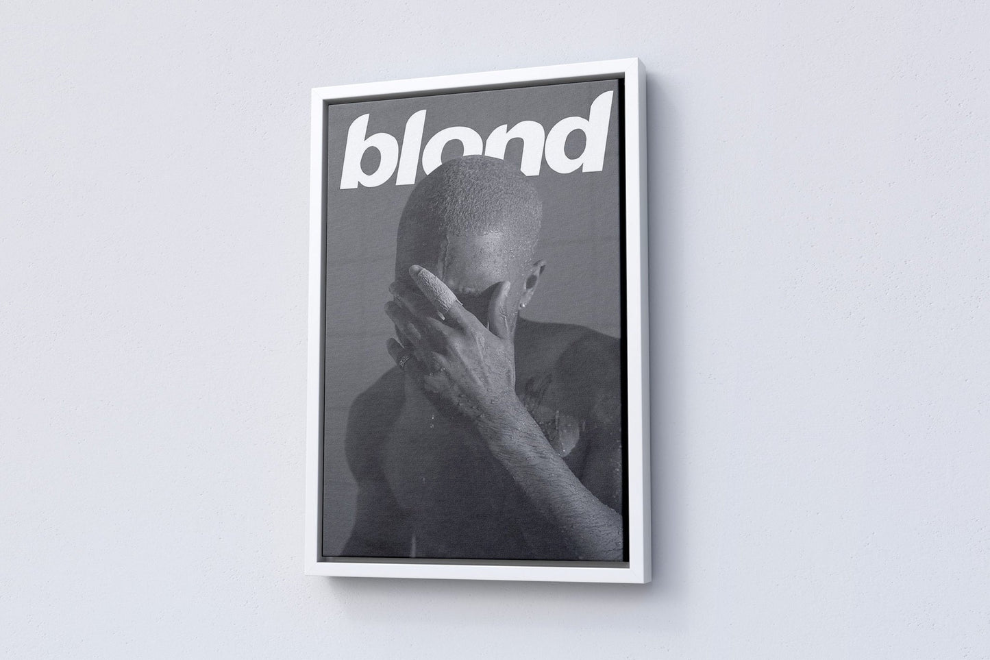 Frank Ocean Blonde Canvas Poster - Canvasworkshop