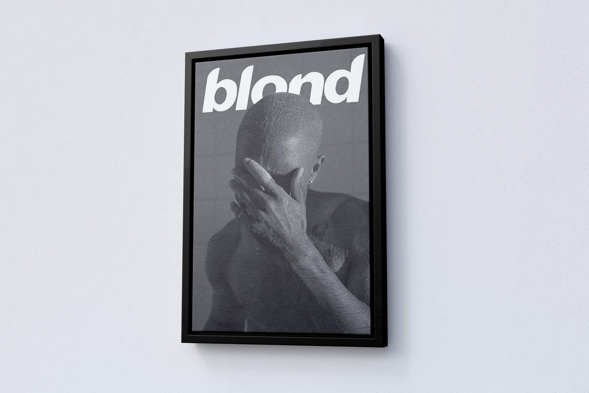 Frank Ocean Blonde Canvas Poster - Canvasworkshop