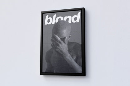 Frank Ocean Blonde Canvas Poster - Canvasworkshop