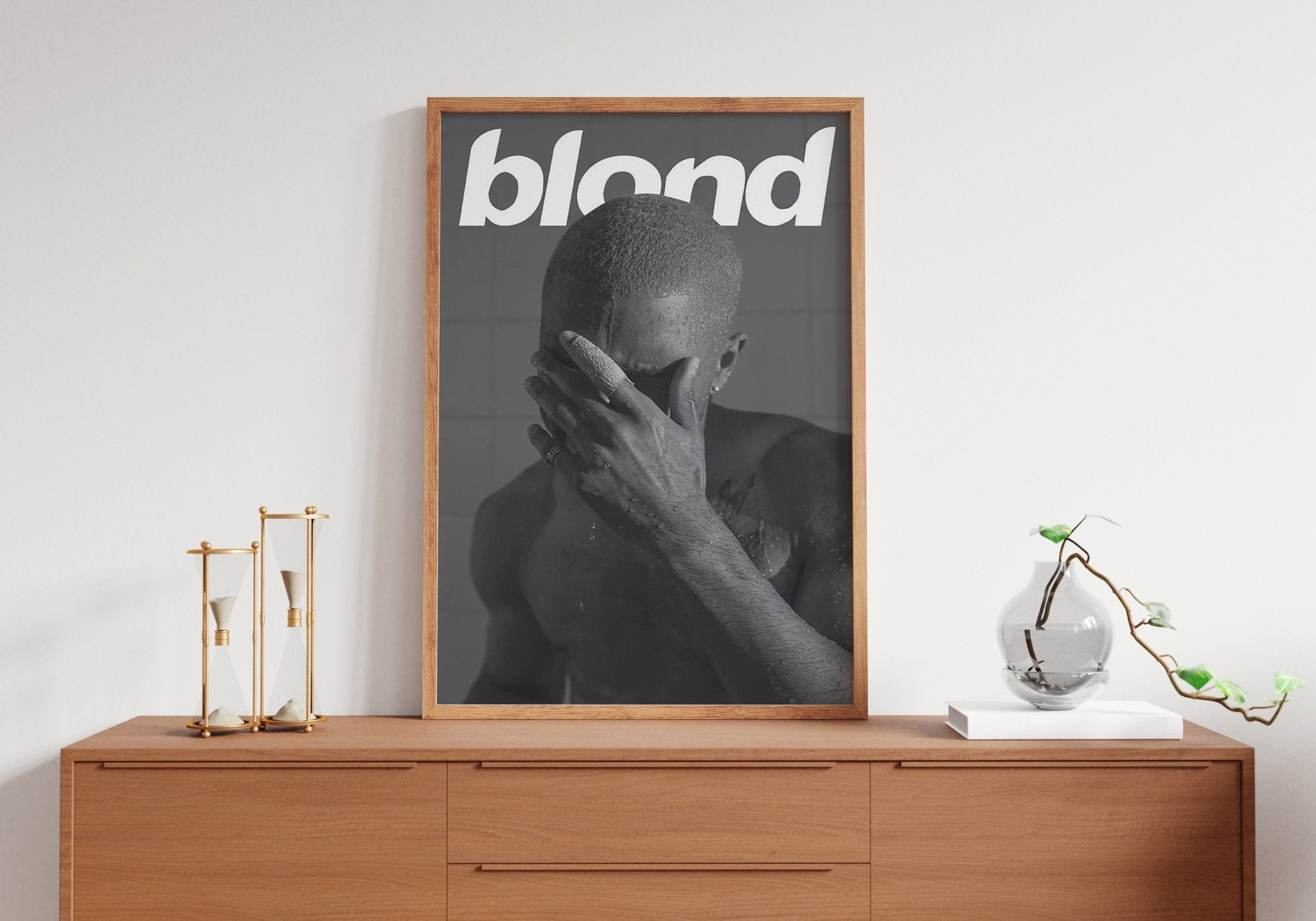 Frank Ocean Blonde Canvas Poster - Canvasworkshop