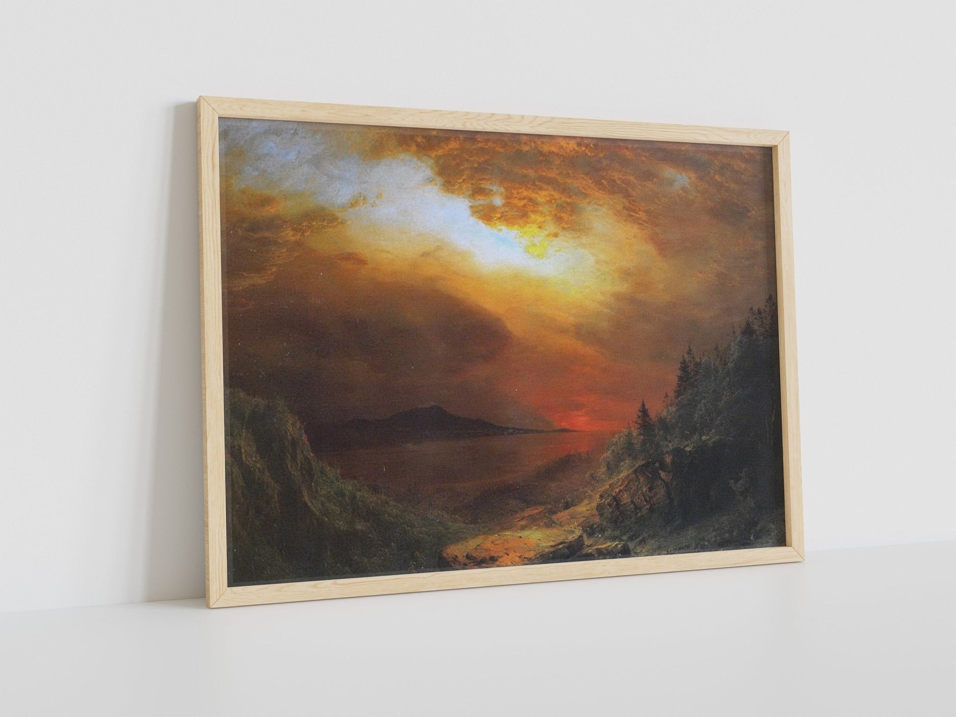 Frederic Edwin Canvas Wall Art - Canvasworkshop