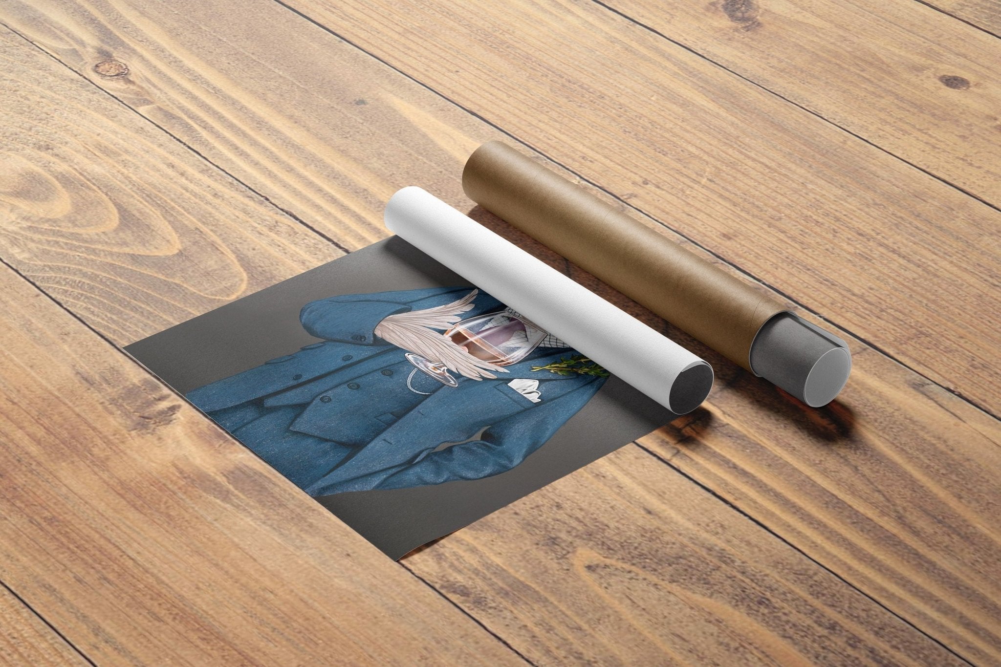Funny Animal Portrait Canvas Art - Canvasworkshop