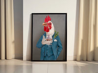 Funny Animal Portrait Canvas Art - Canvasworkshop