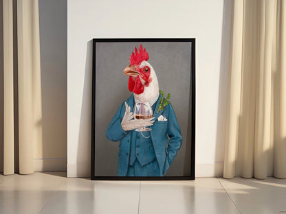 Funny Animal Portrait Canvas Art - Canvasworkshop