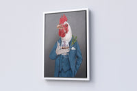Funny Animal Portrait Canvas Art - Canvasworkshop