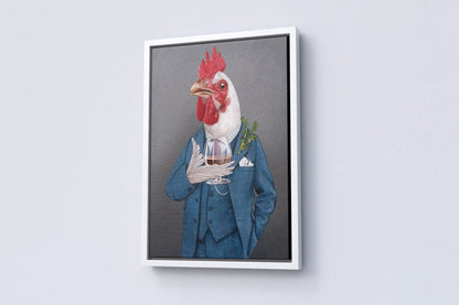 Funny Animal Portrait Canvas Art - Canvasworkshop