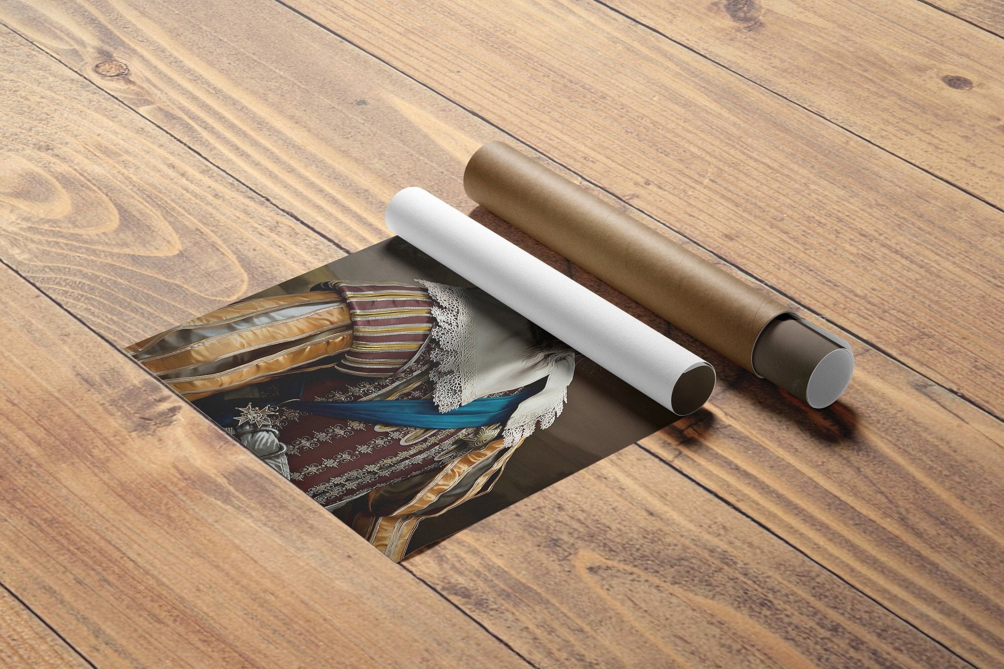 Funny Goat Canvas Poster - Canvasworkshop