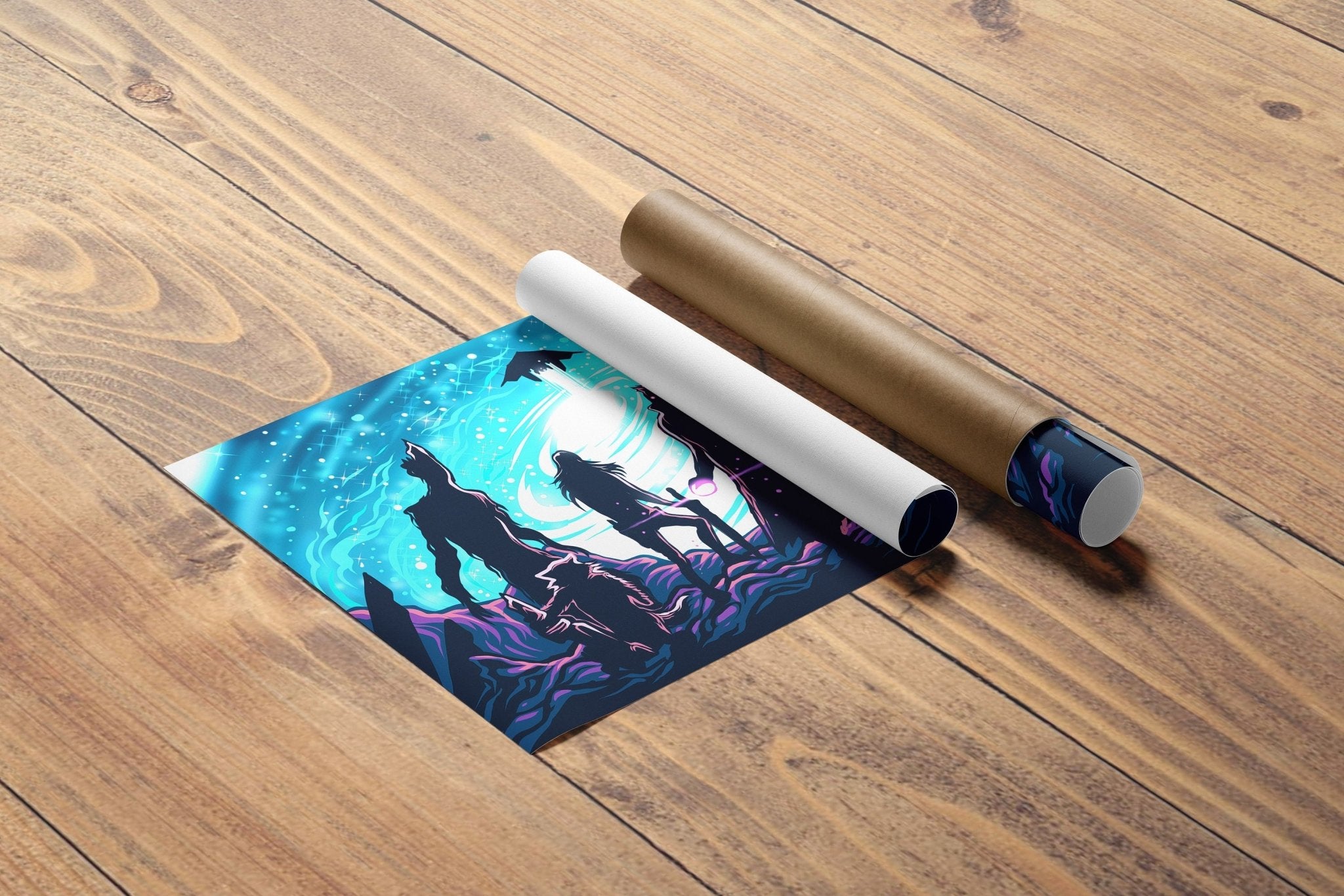 Galaxy Defender Canvas Poster - Canvasworkshop