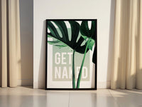Get Naked Canvas Wall Art - Canvasworkshop