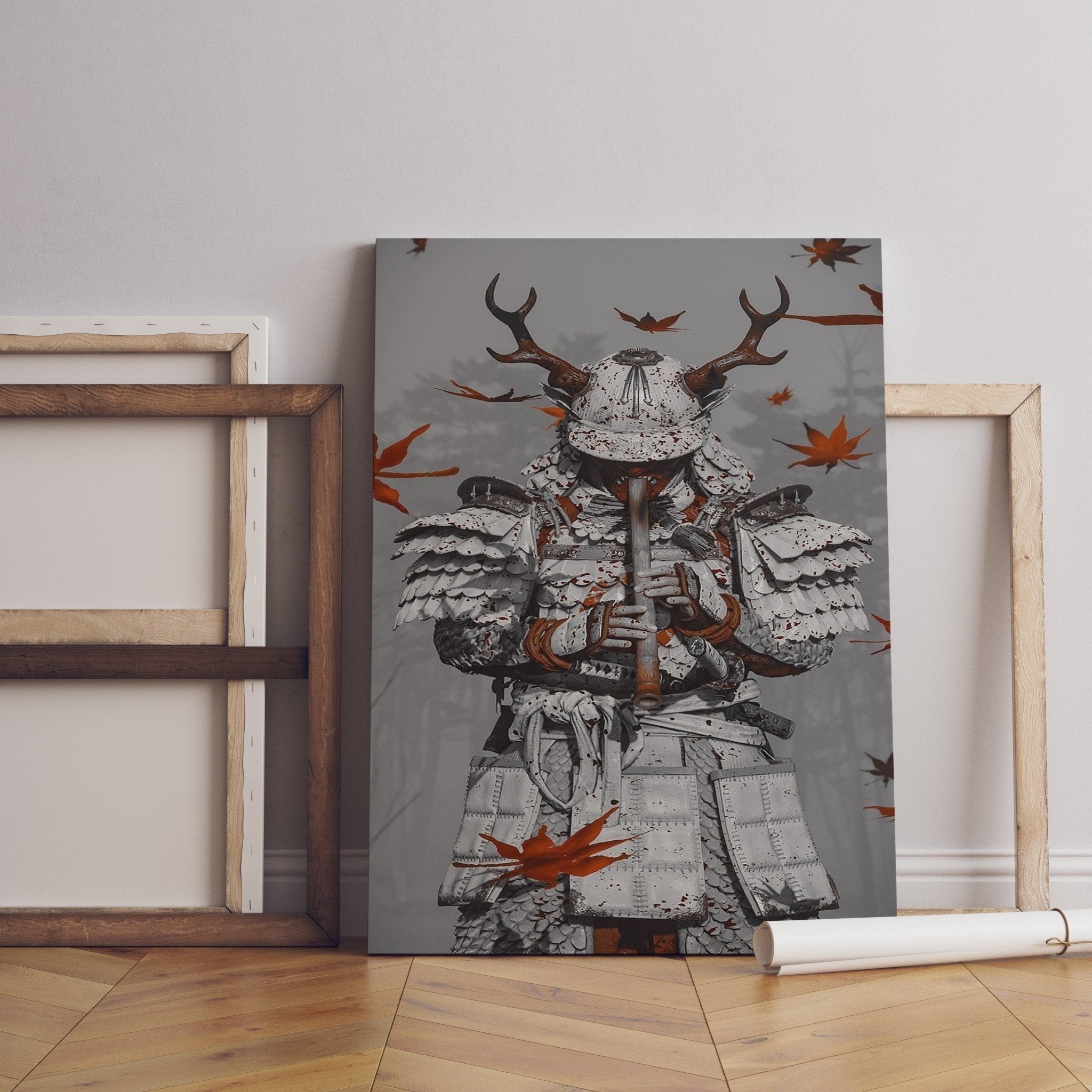 Ghost Of Tsushima Game Canvas Art - Canvasworkshop