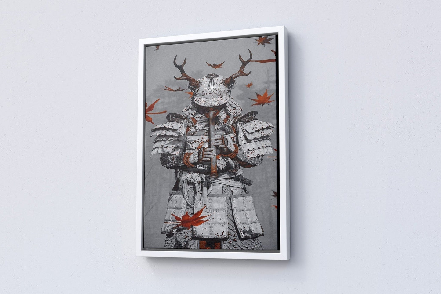 Ghost Of Tsushima Game Canvas Art - Canvasworkshop