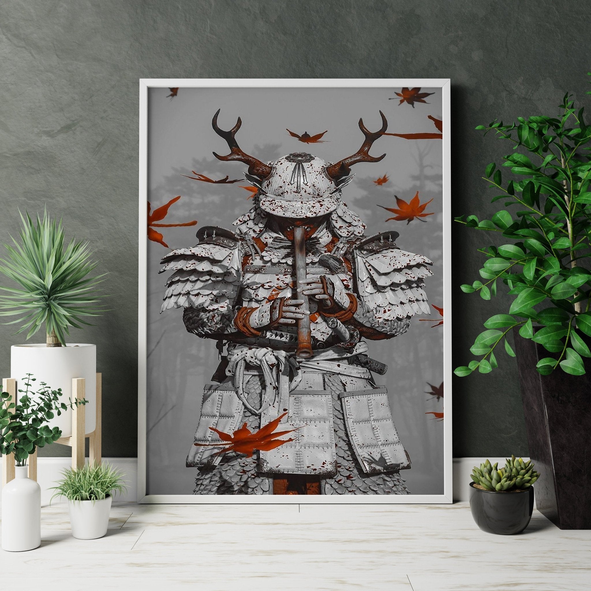 Ghost Of Tsushima Game Canvas Art - Canvasworkshop