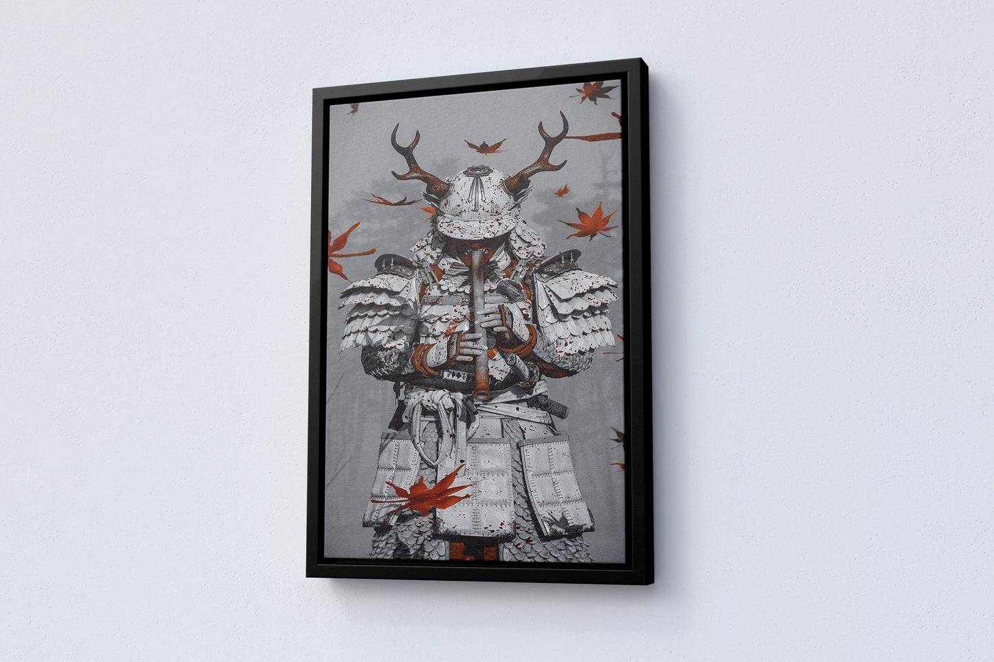 Ghost Of Tsushima Game Canvas Art - Canvasworkshop