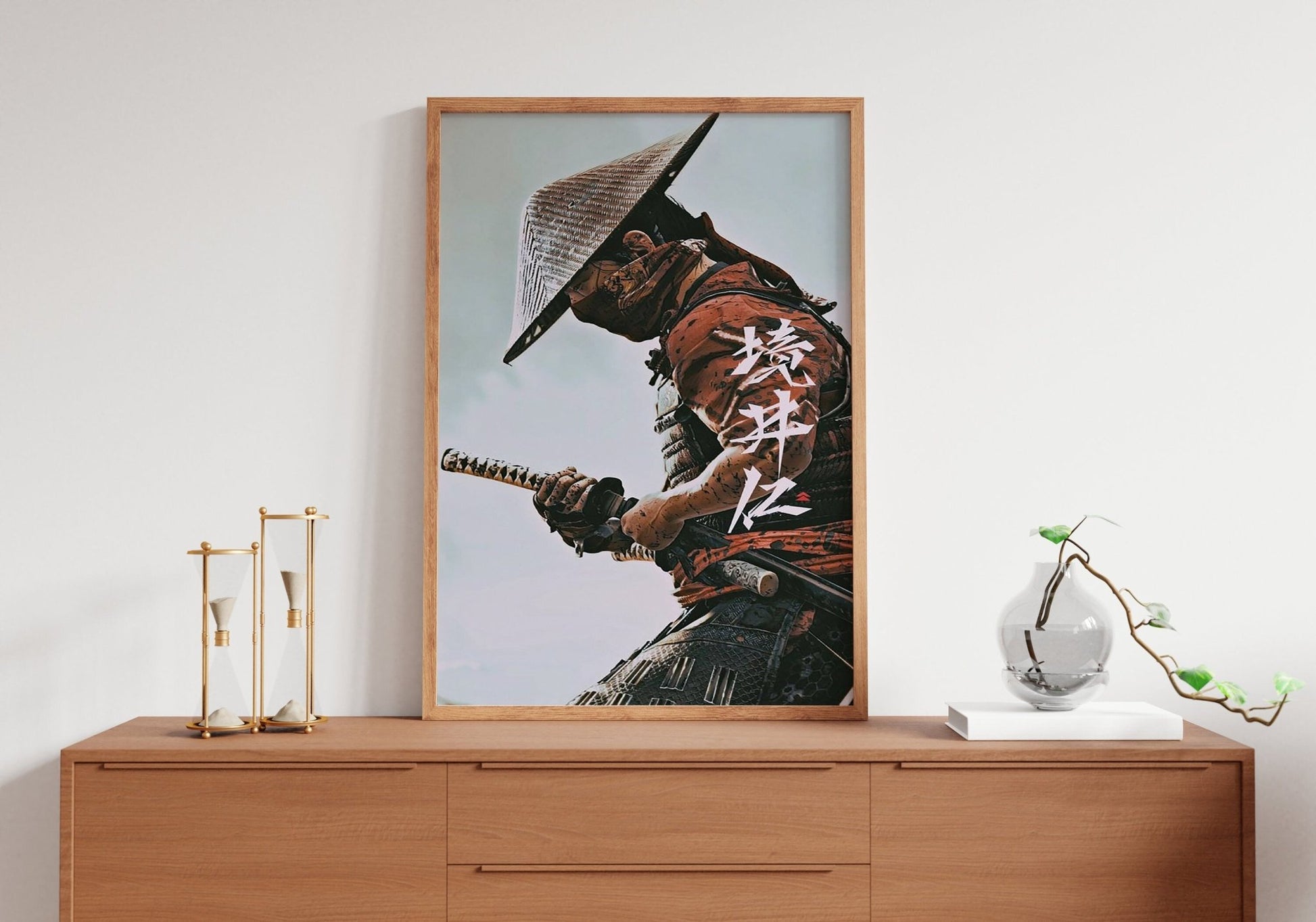 Ghost Of Tsushima Game Canvas Art - Canvasworkshop