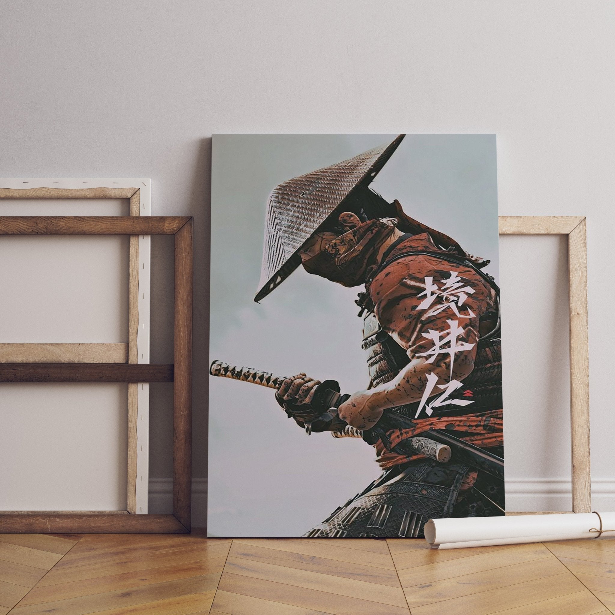 Ghost Of Tsushima Game Canvas Art - Canvasworkshop