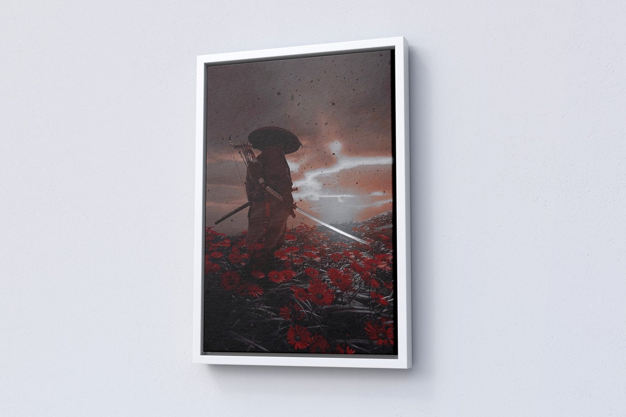Ghost Of Tsushima Game Canvas Poster - Canvasworkshop