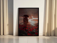 Ghost Of Tsushima Game Canvas Poster - Canvasworkshop