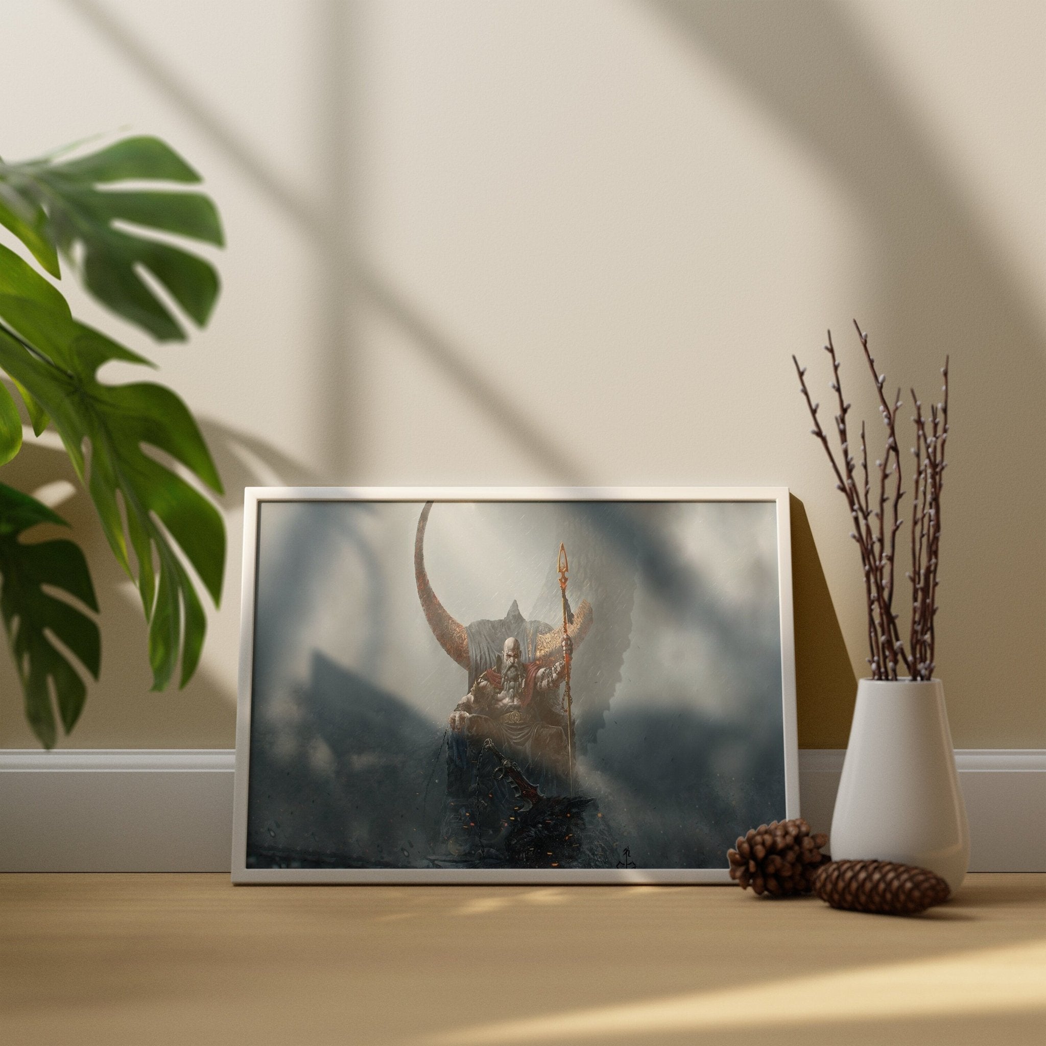 God Of War Canvas Poster - Canvasworkshop