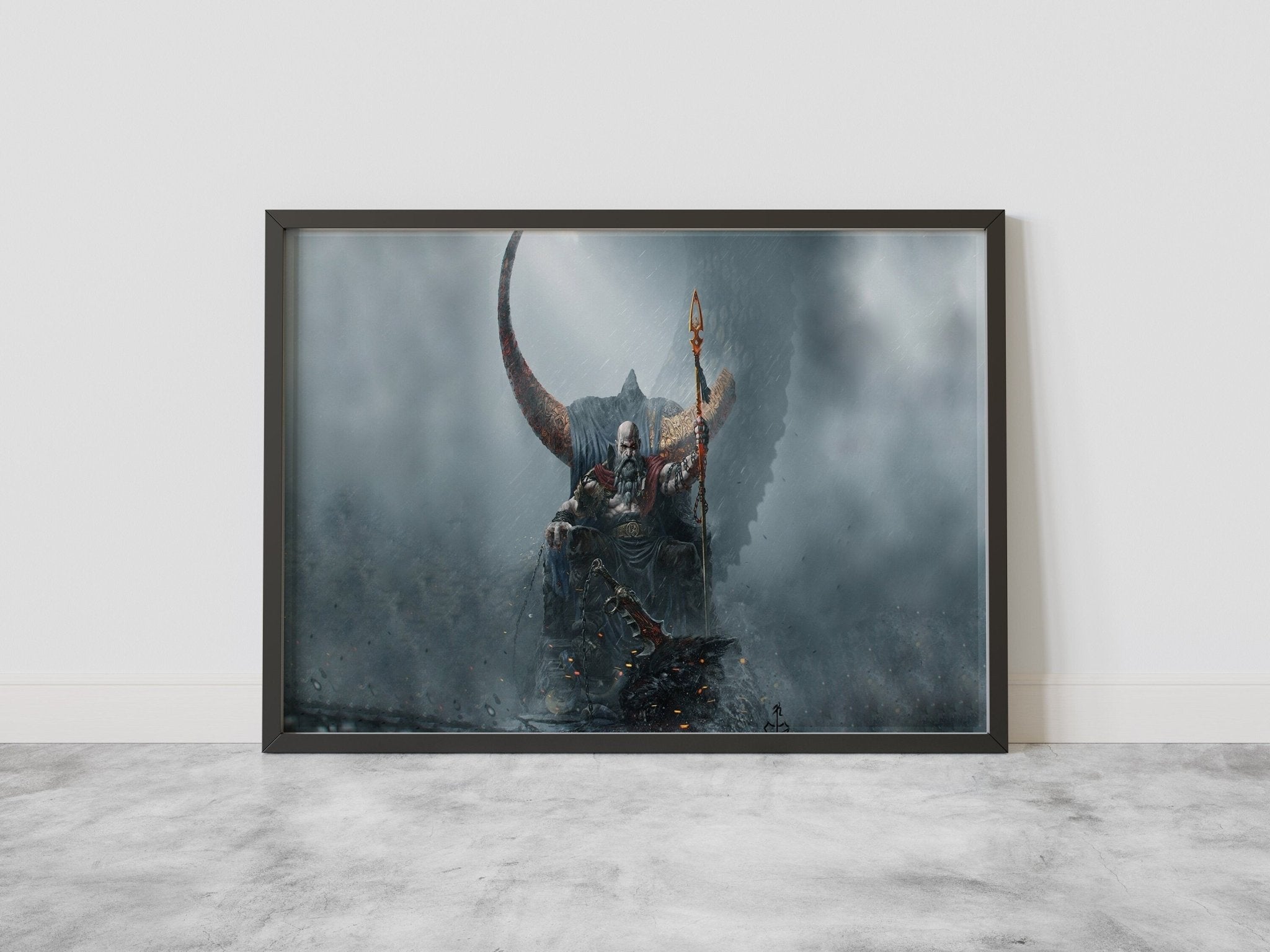 God Of War Canvas Poster - Canvasworkshop