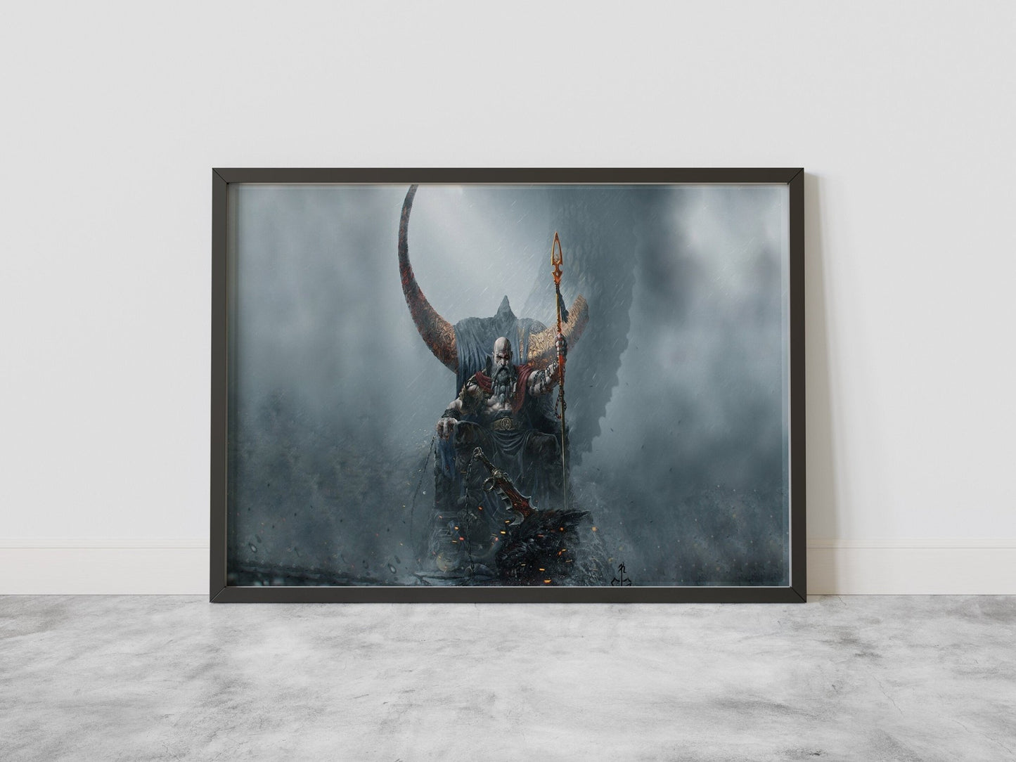 God Of War Canvas Poster - Canvasworkshop