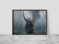 God Of War Canvas Poster - Canvasworkshop