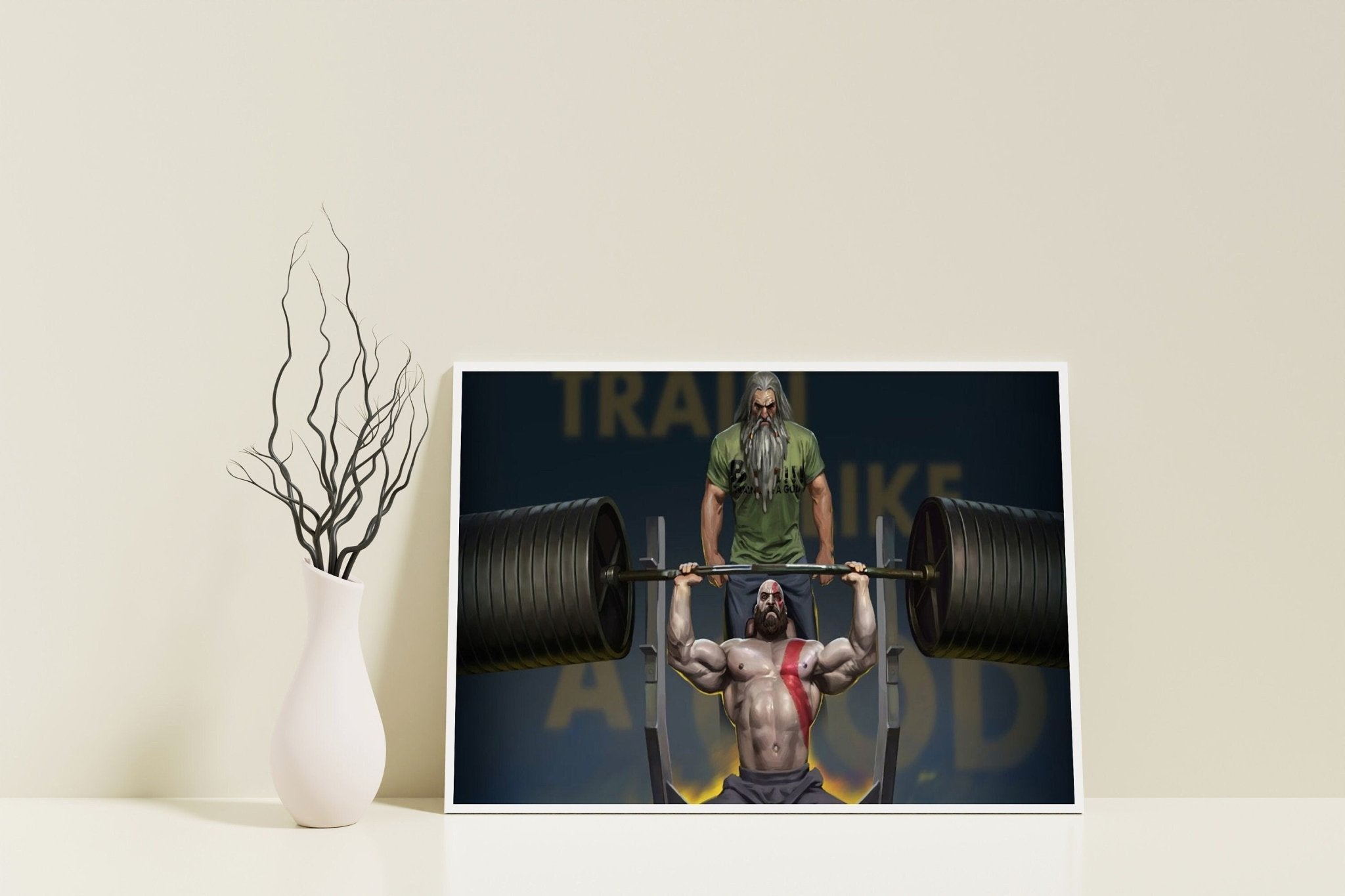 God of War Kratos Canvas Art - Canvasworkshop