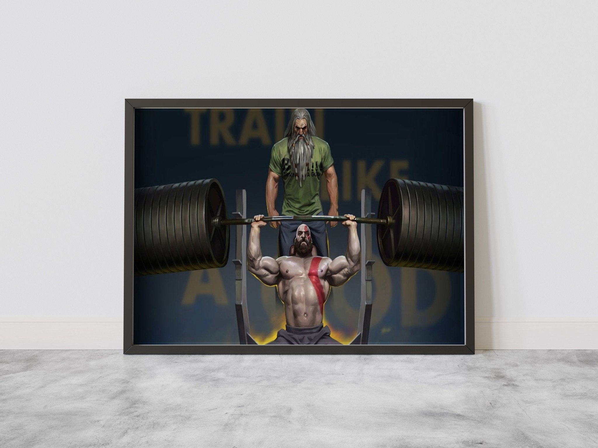 God of War Kratos Canvas Art - Canvasworkshop