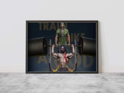 God of War Kratos Canvas Art - Canvasworkshop