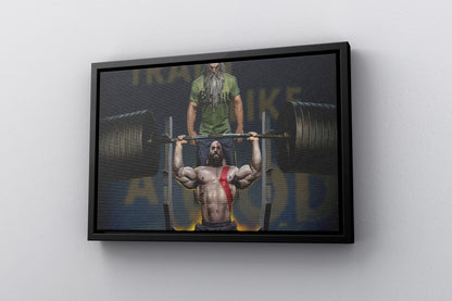 God of War Kratos Canvas Art - Canvasworkshop