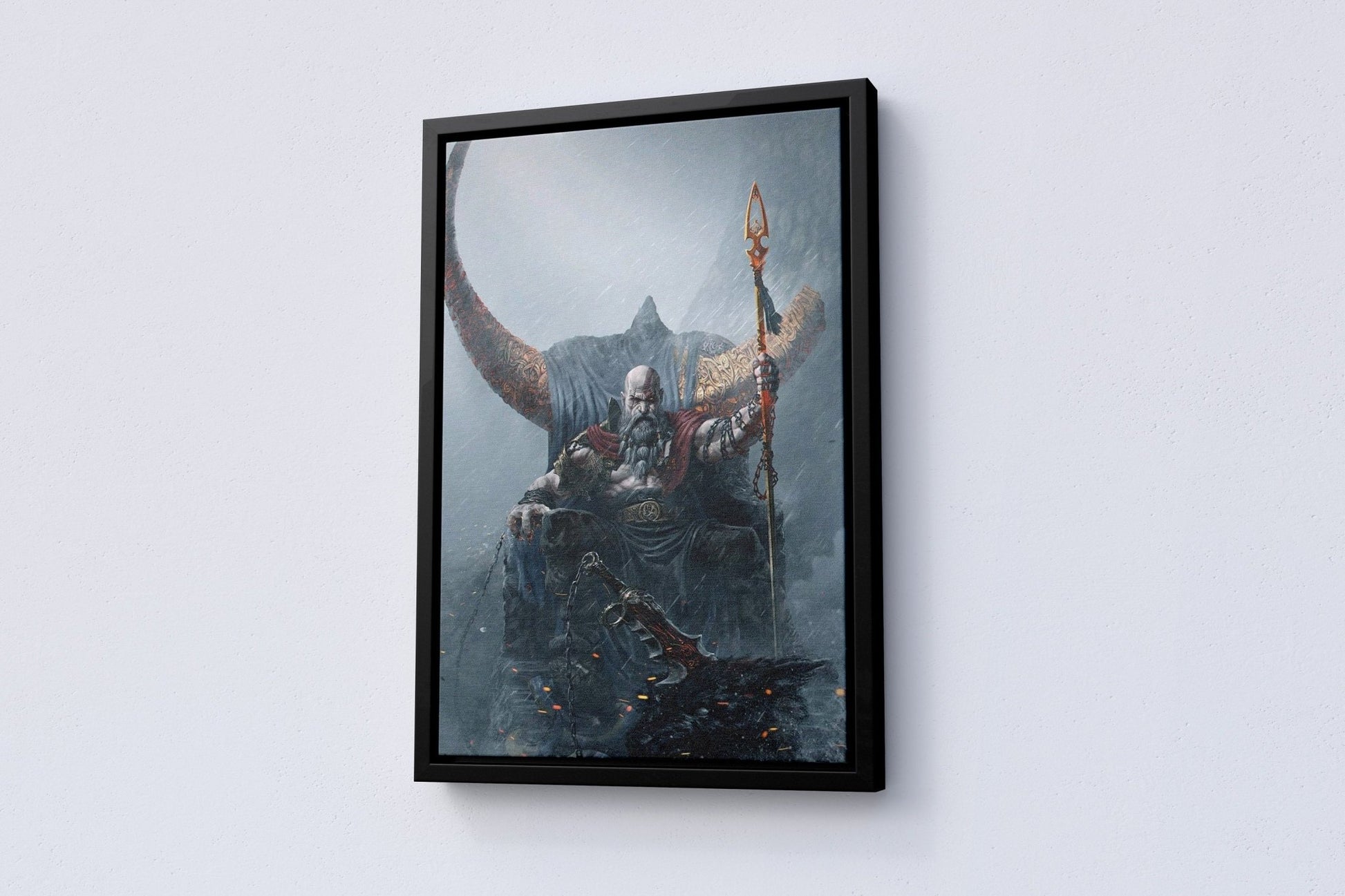 God Of War Kratos Canvas Wall Decor - Canvasworkshop