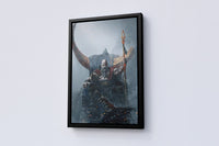 God Of War Kratos Canvas Wall Decor - Canvasworkshop