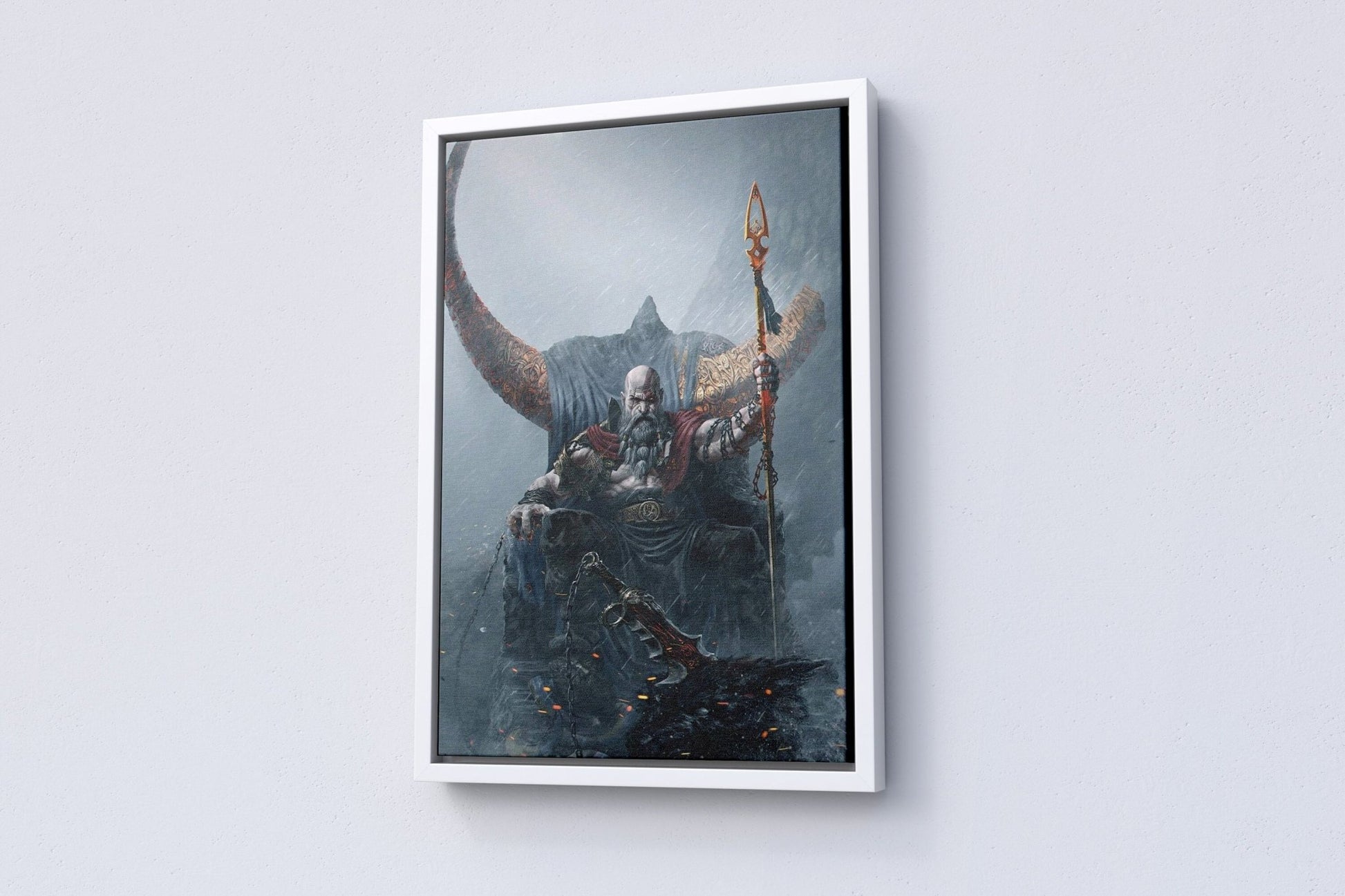God Of War Kratos Canvas Wall Decor - Canvasworkshop