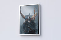 God Of War Kratos Canvas Wall Decor - Canvasworkshop