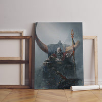 God Of War Kratos Canvas Wall Decor - Canvasworkshop