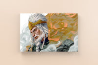 Godfrey Elden Ring Canvas Wall Art - Canvasworkshop
