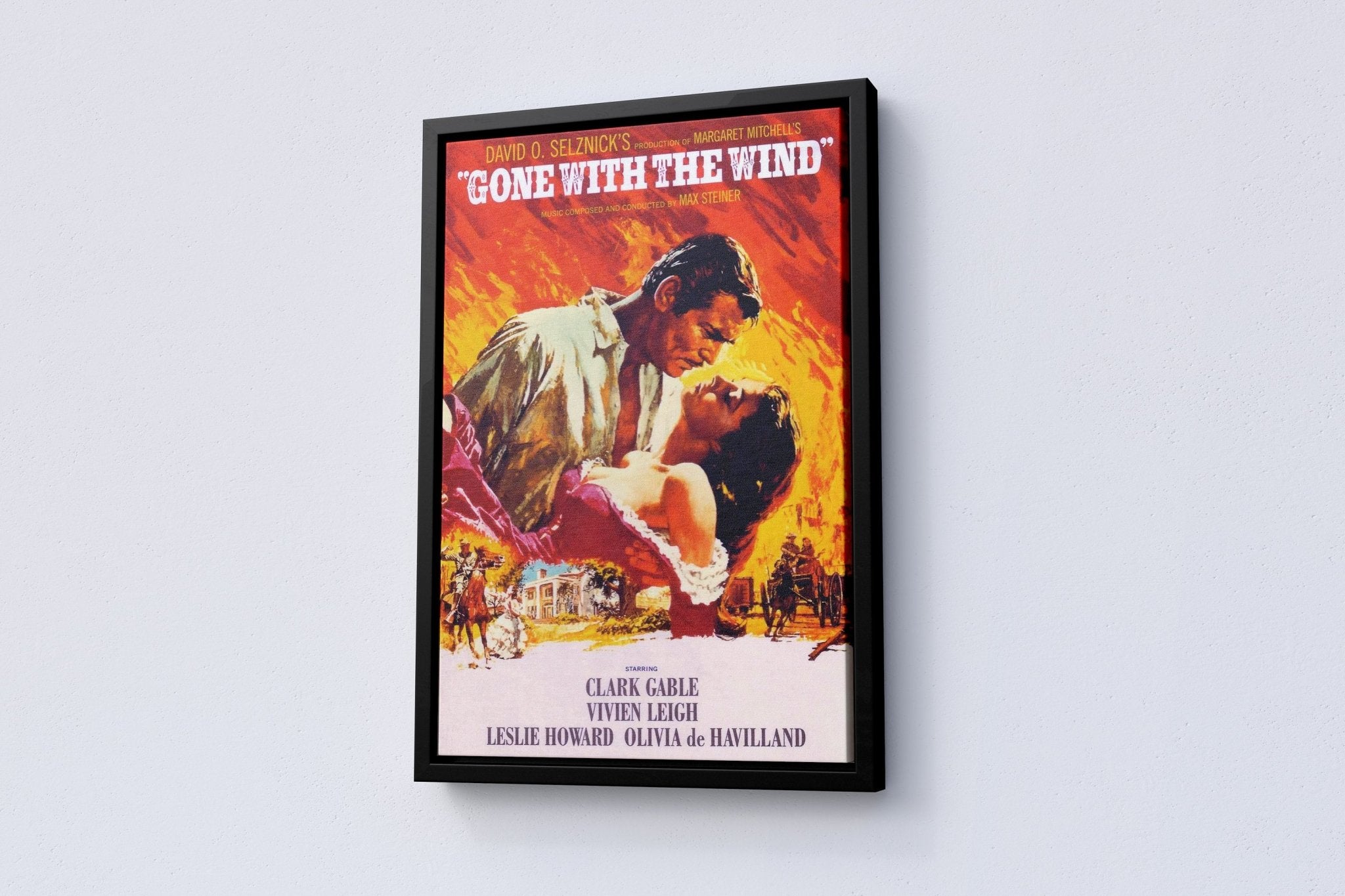 Gone With The Wind Canvas Poster - Canvasworkshop