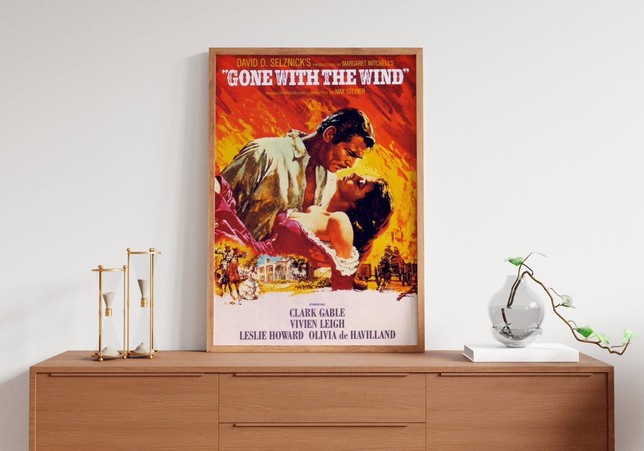 Gone With The Wind Canvas Poster - Canvasworkshop