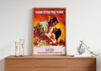 Gone With The Wind Canvas Poster - Canvasworkshop